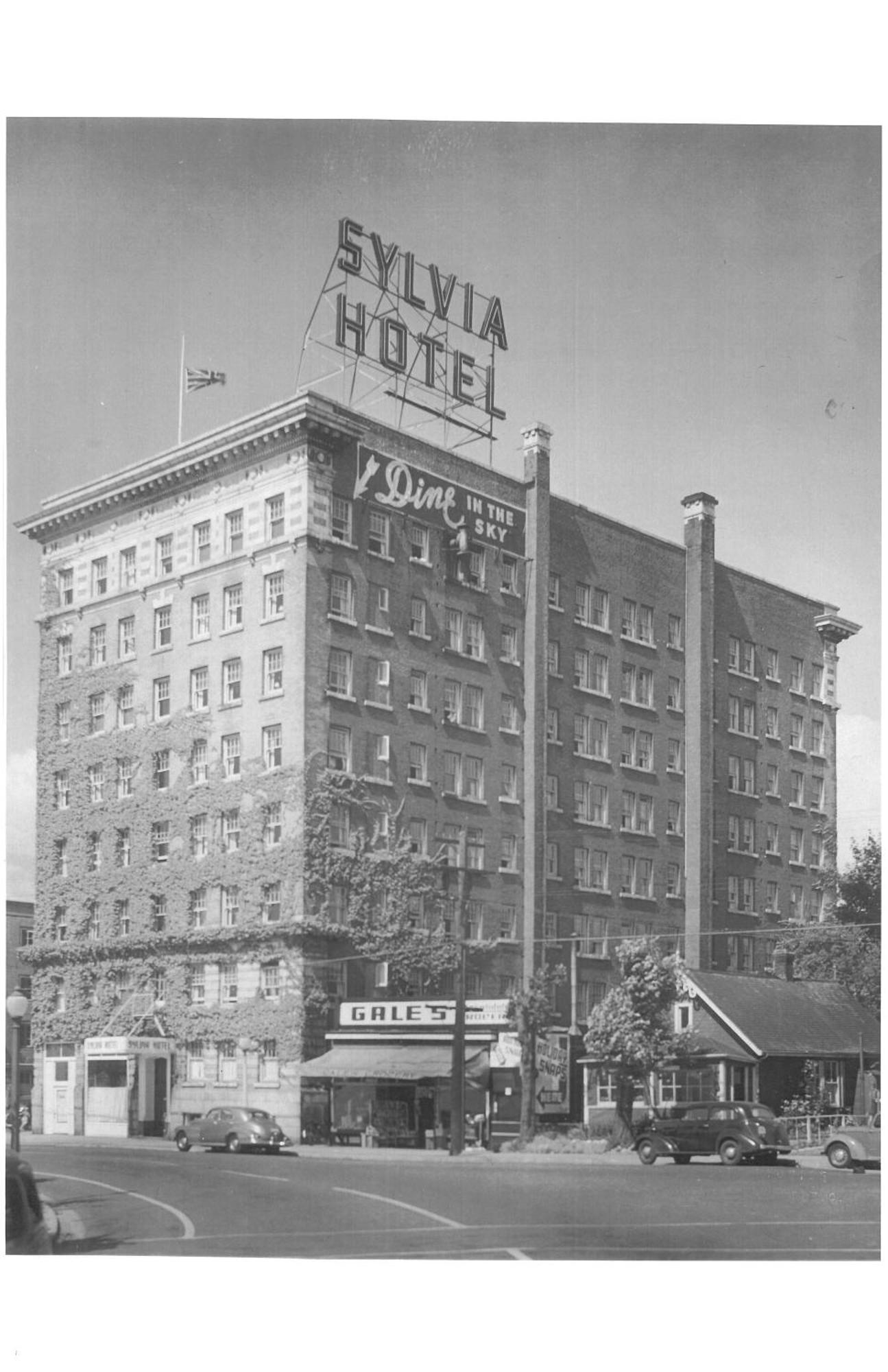 The Sylvia Hotel Vancouver Buitenkant foto